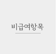 비급여항목